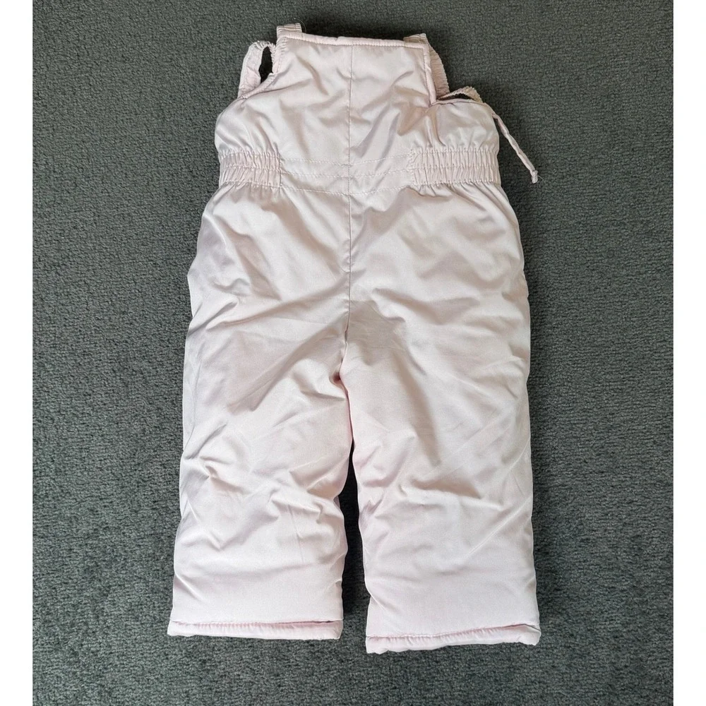 Carters‎ Toddler Girls Light Pink Insulated Winter Snow Bibs Size 2T C222CS61
